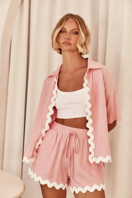 Montana Shirt (Pink) sold by Runway Scout