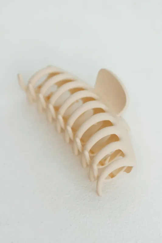 Danny Hair Clip (Cream) sold by Runway Scout