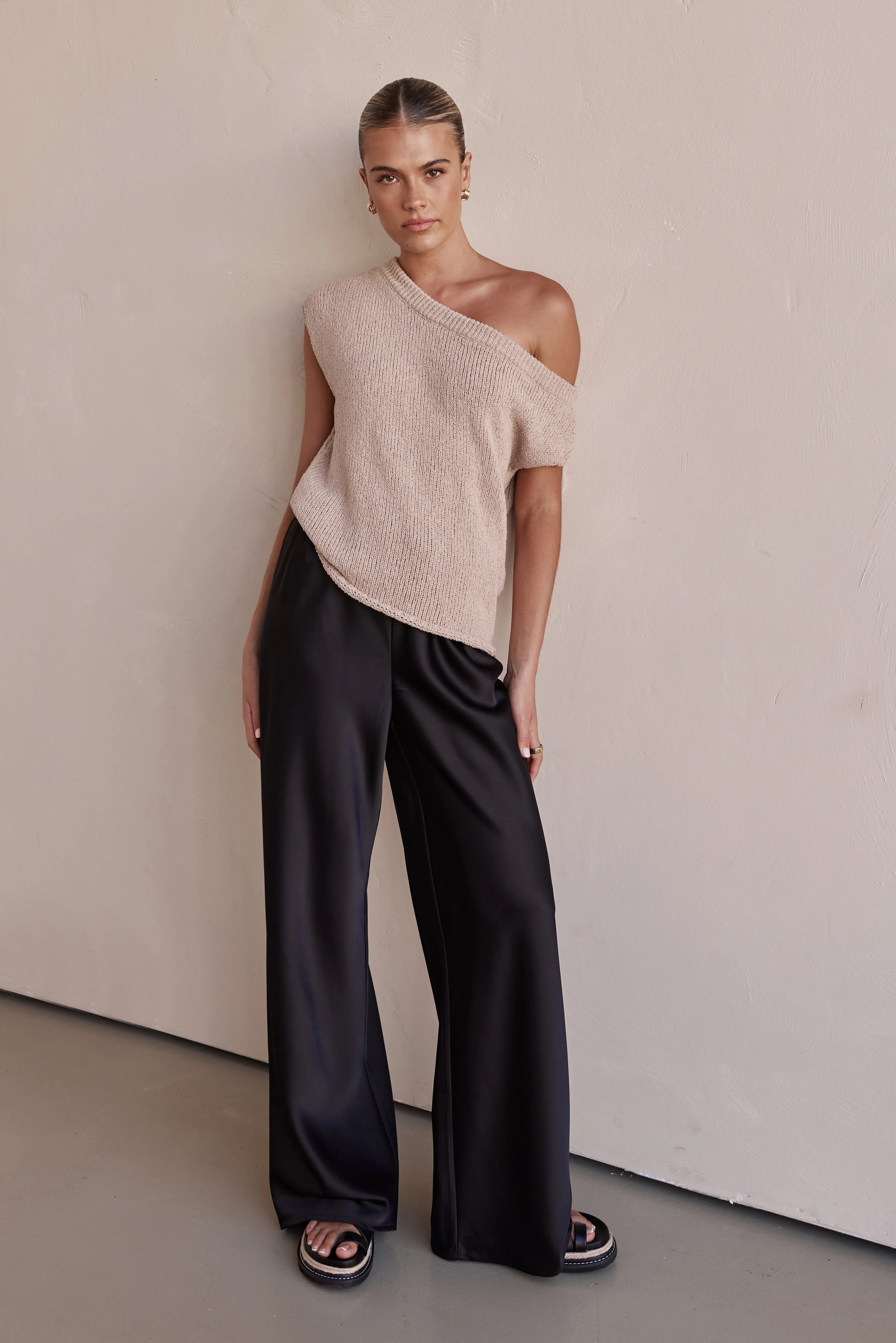 Bali Knit Top (Beige) sold by Runway Scout product image thumbnail 2