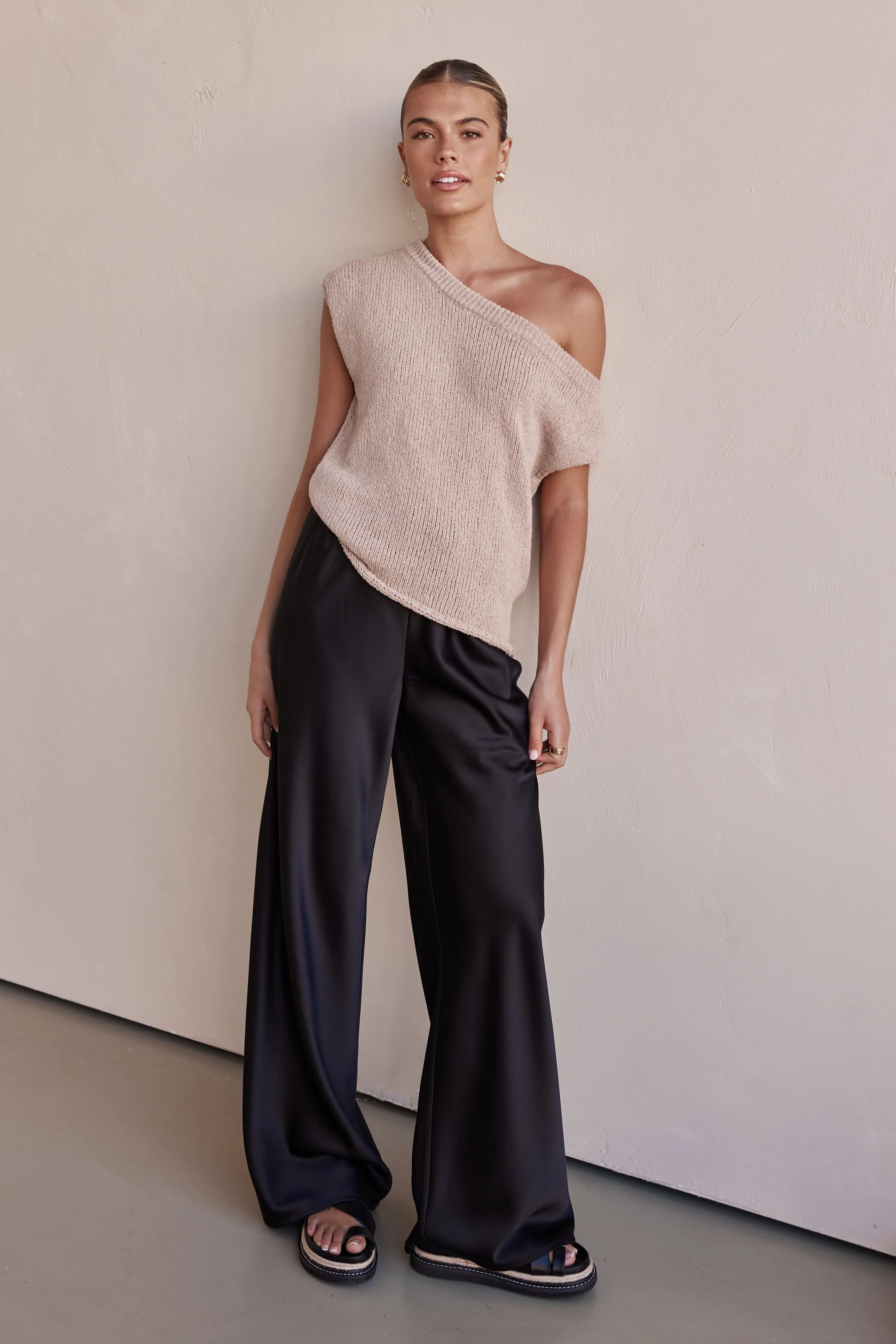 Bali Knit Top (Beige) sold by Runway Scout product image thumbnail 3