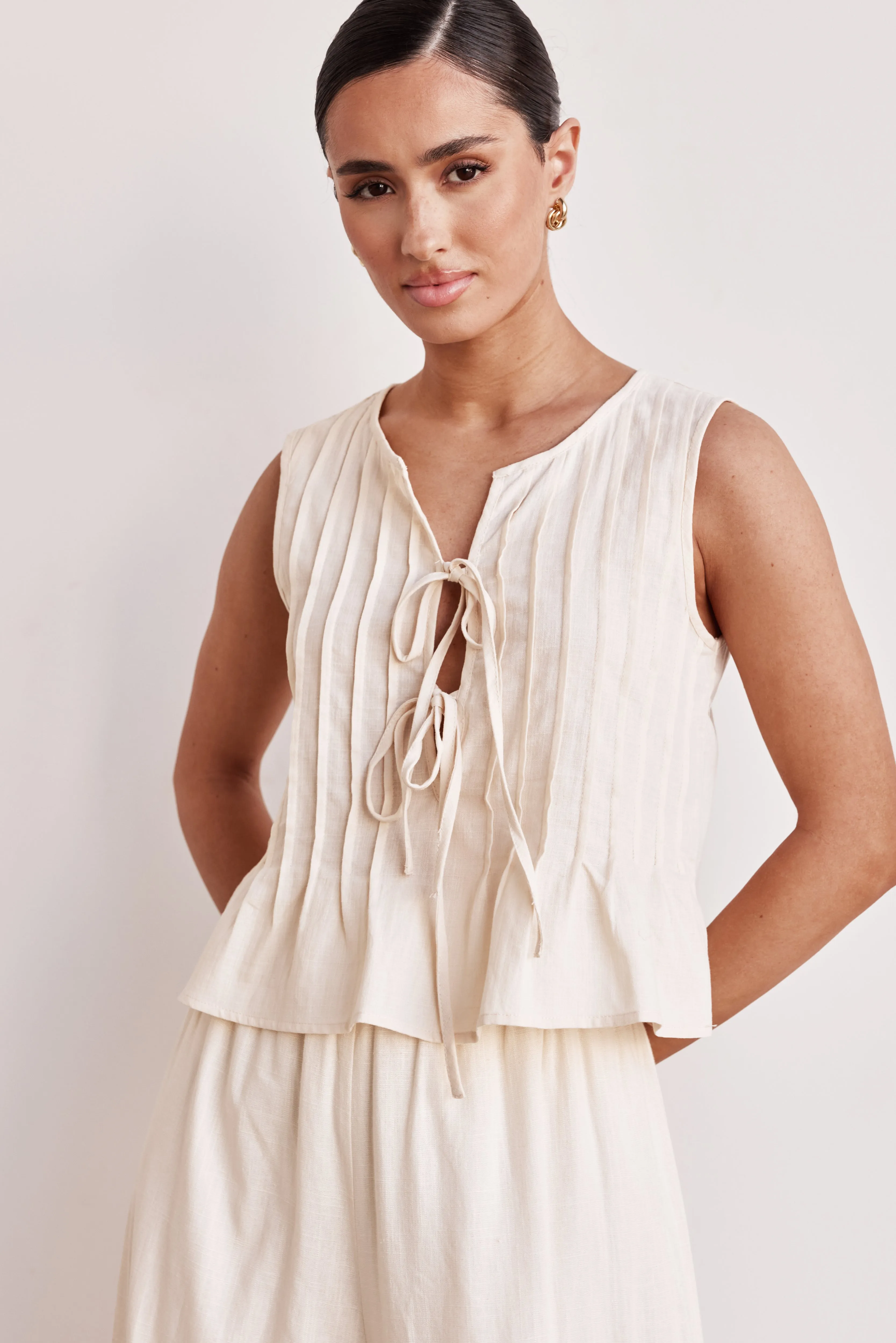 Harper Top (Cream) sold by Runway Scout product image thumbnail 2