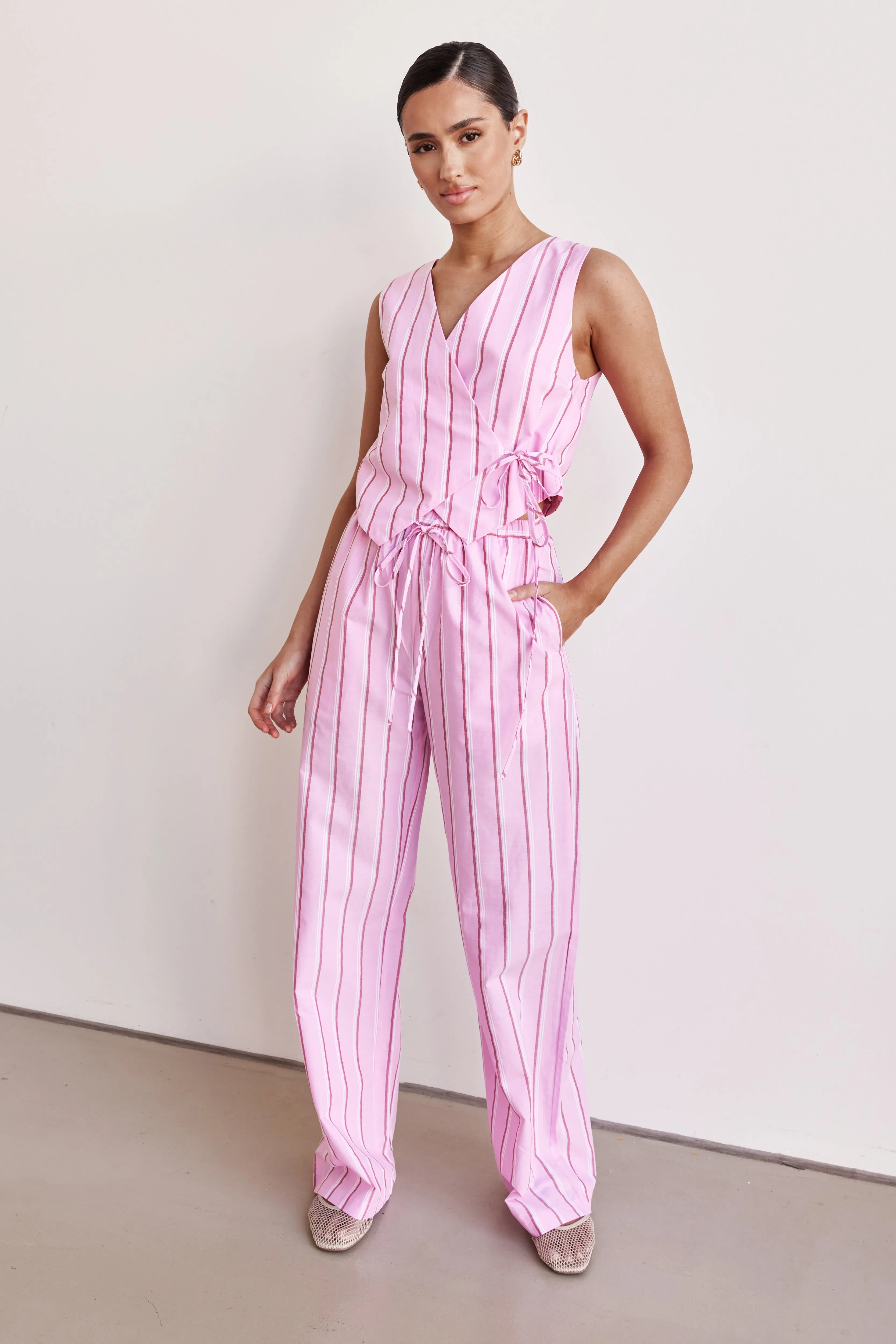 Natalia Pant (Pink) sold by Runway Scout product image thumbnail 4