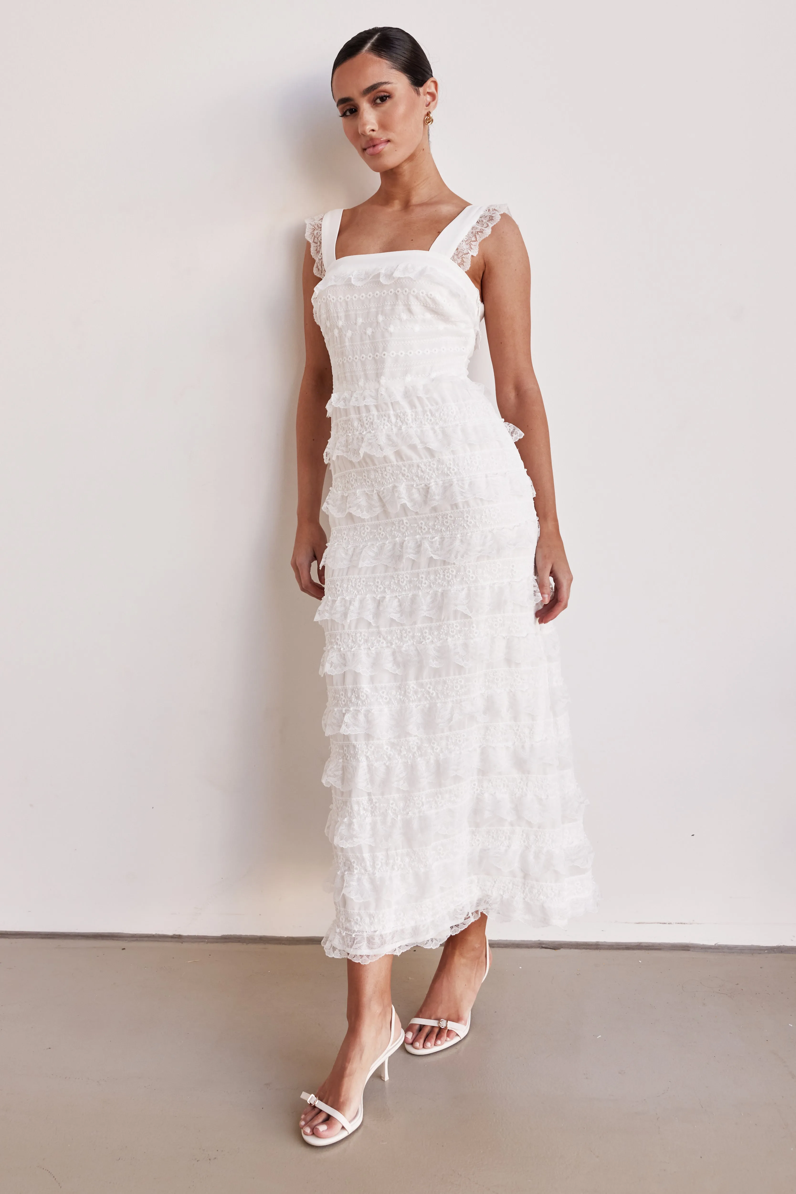 Camilla Maxi Dress (White) sold by Runway Scout product image thumbnail 2