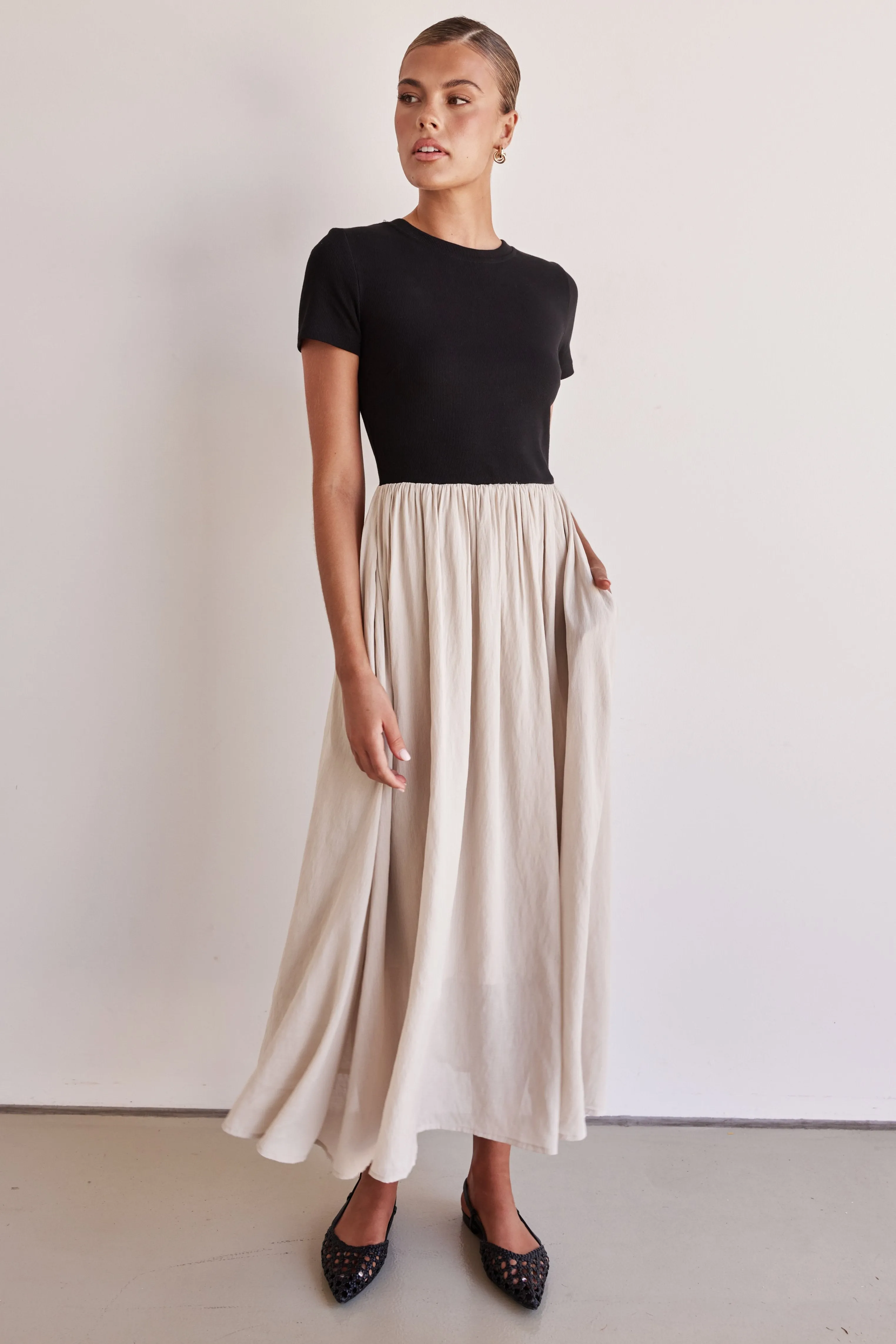 Tamsin Maxi Dress (Black) sold by Runway Scout