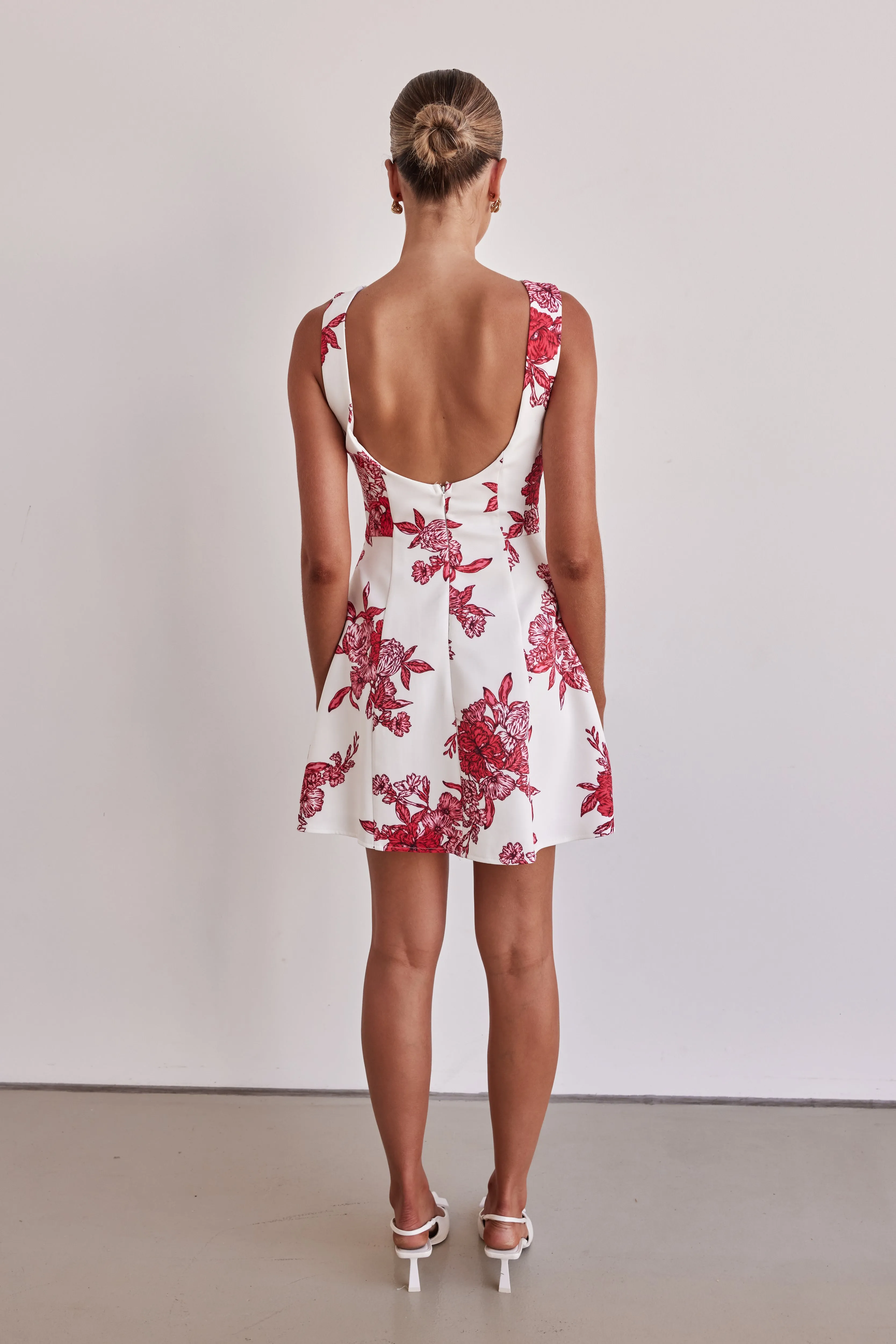 Lia Mini Dress (White) sold by Runway Scout product image thumbnail 5