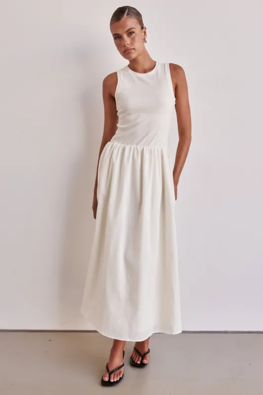 Reign Maxi Dress (Cream) sold by Runway Scout