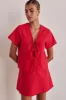 Minah Top (Red) sold by Runway Scout