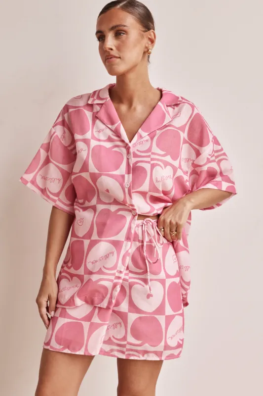 Channing Skirt (Pink) sold by Runway Scout