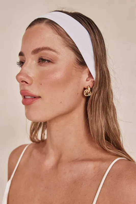 Kiki Headband (White) sold by Runway Scout