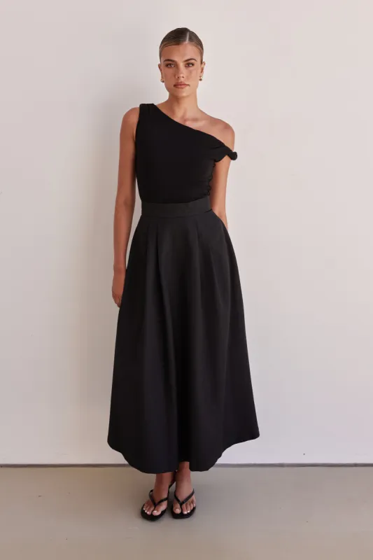 Chiara Skirt (Black) sold by Runway Scout