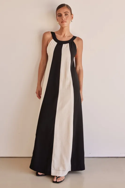 Delphine Maxi Dress (Black) sold by Runway Scout