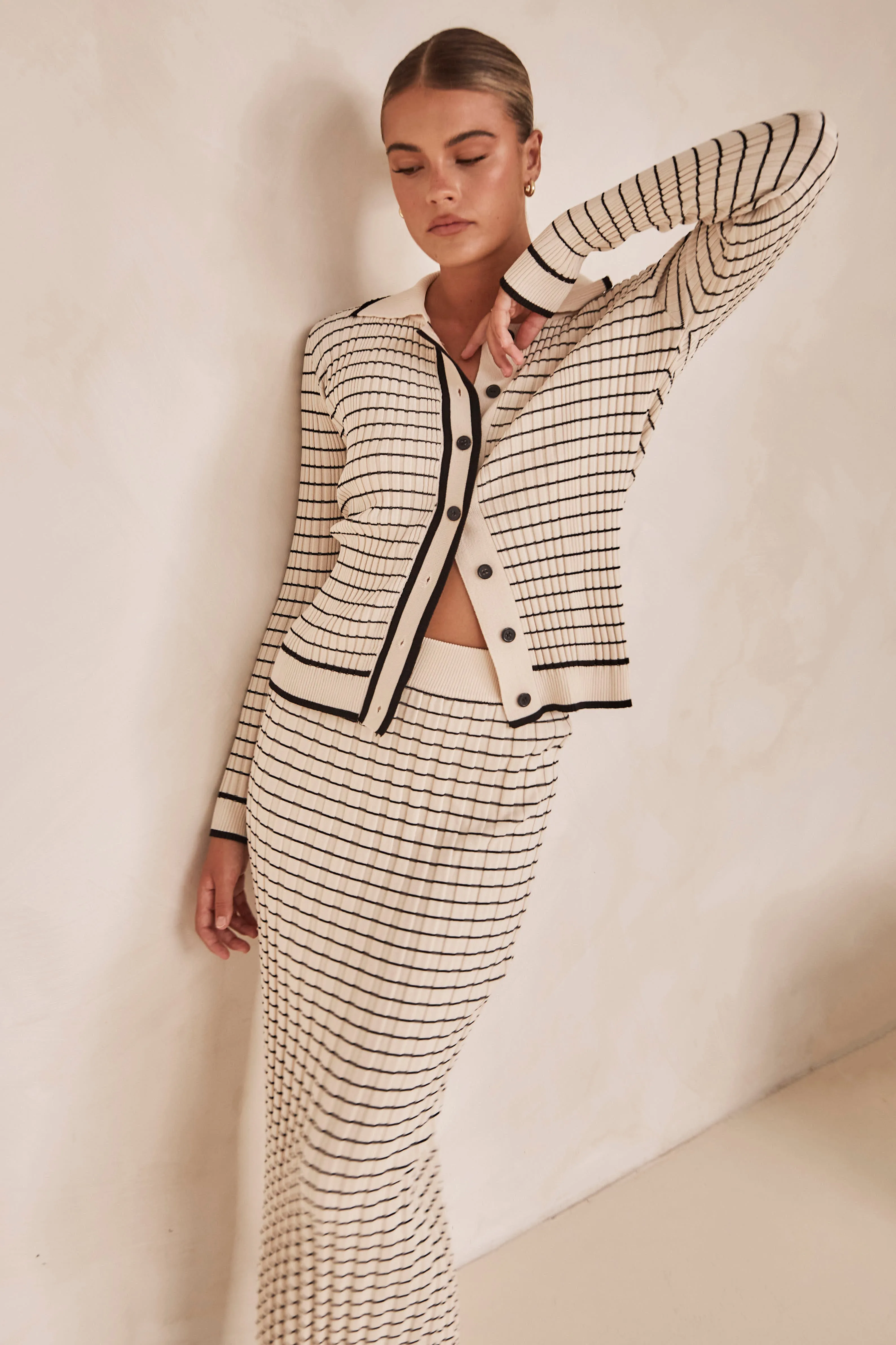 Anderson Knit Top (Cream) sold by Runway Scout