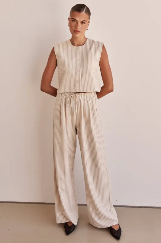 Blake Pant (Beige) sold by Runway Scout