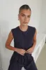 Blake Vest (Navy) sold by Runway Scout
