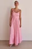 Zeno Maxi Dress (Pink) sold by Runway Scout
