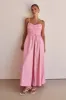 Zeno Maxi Dress (Pink) sold by Runway Scout