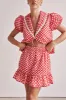 Emina Skirt (Red) sold by Runway Scout