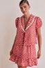 Emina Skirt (Red) sold by Runway Scout