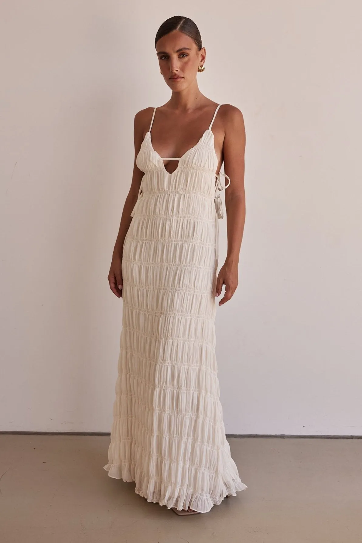 Mika Maxi Dress (Cream) sold by Runway Scout product image thumbnail 2