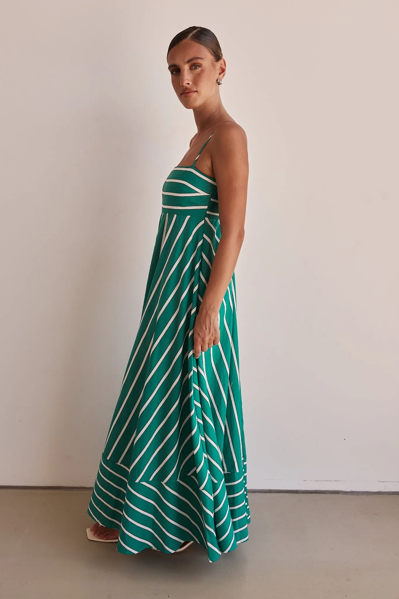Pacy Maxi Dress (Green) sold by Runway Scout product image thumbnail 5