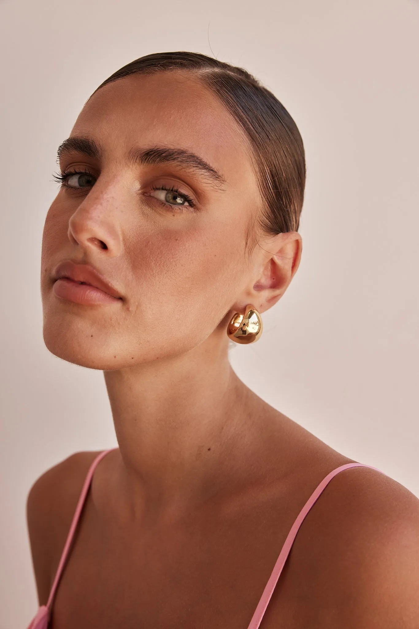 Milan Earrings (Gold) sold by Runway Scout