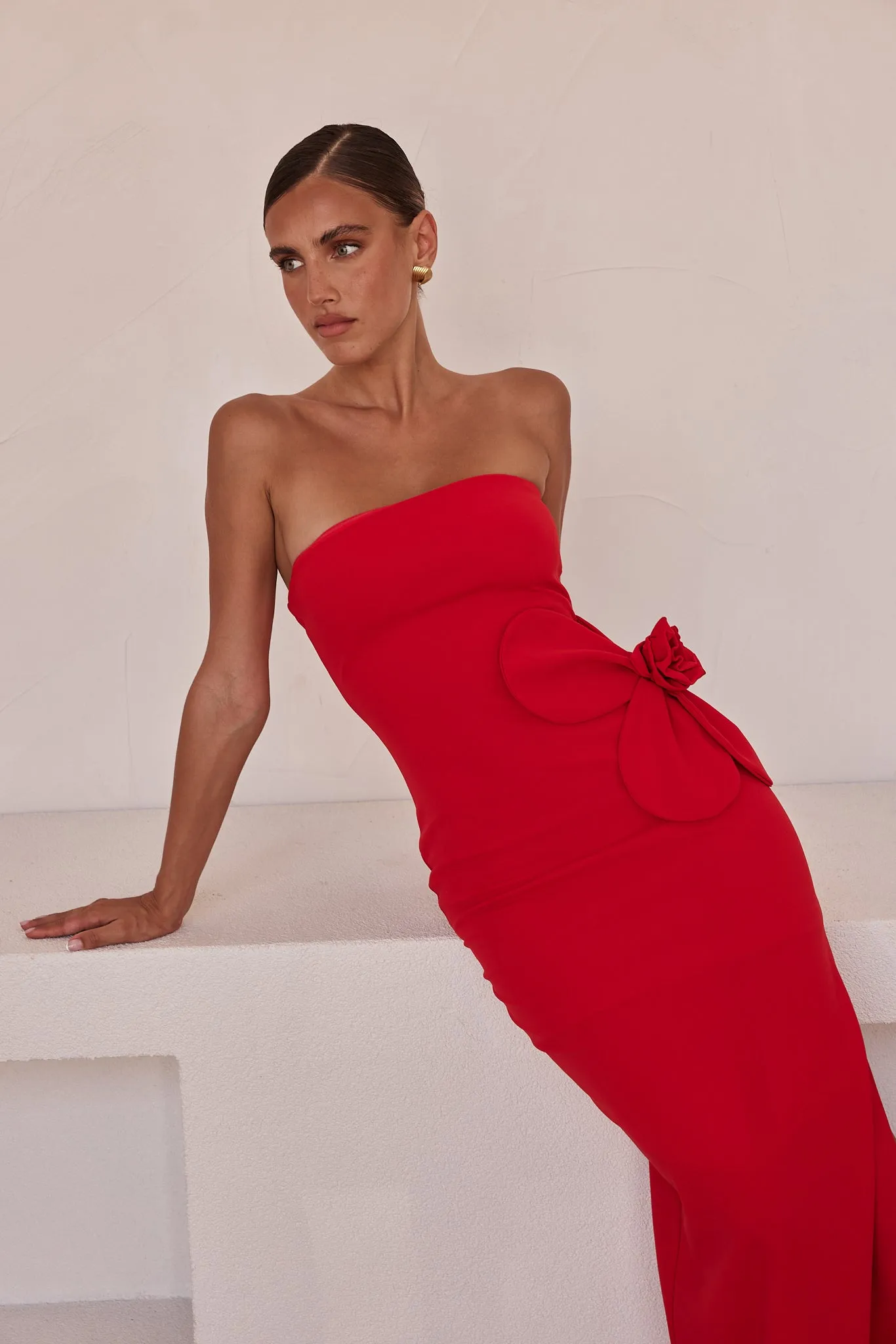 Ruby Maxi Dress (Red) sold by Runway Scout product image thumbnail 2