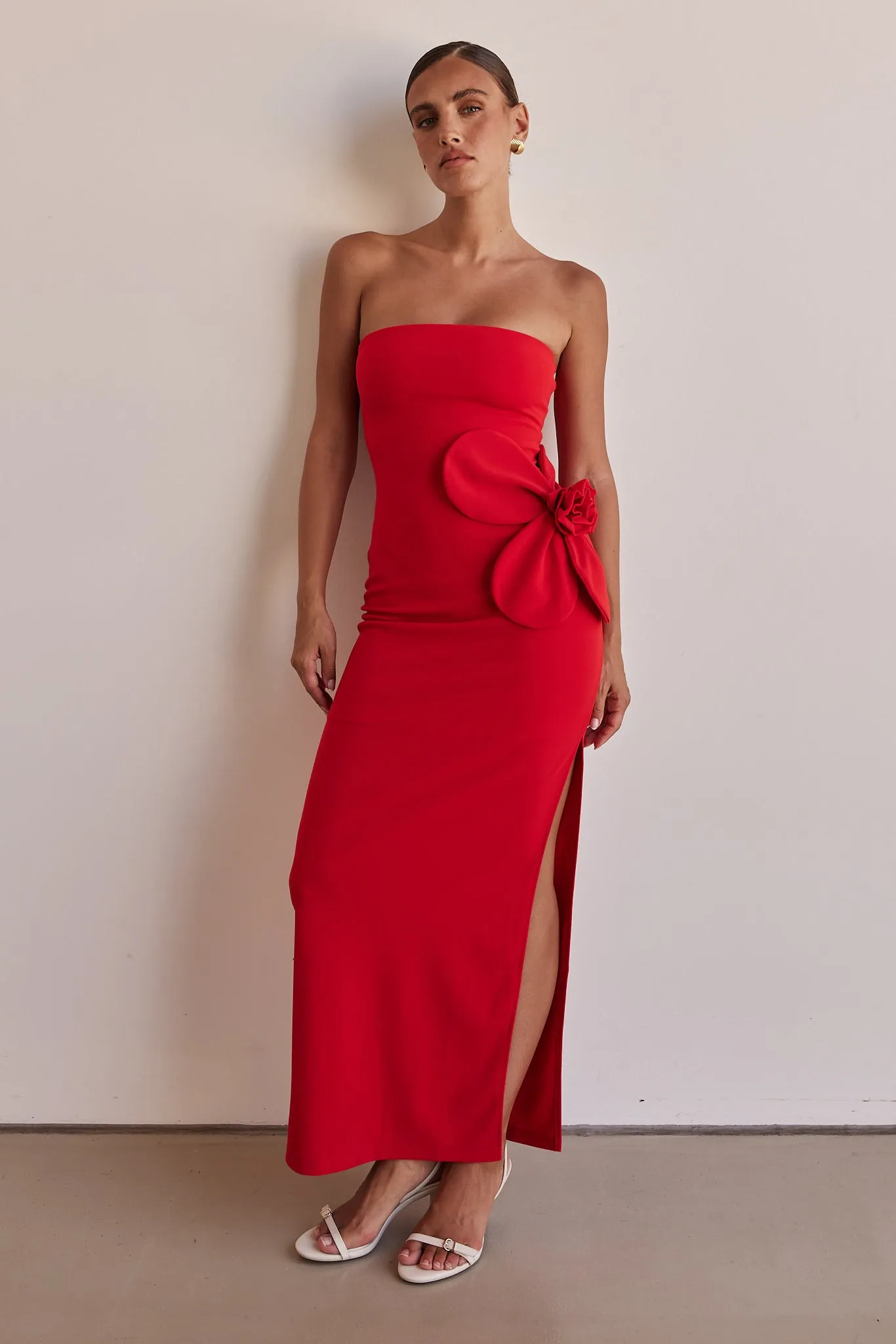 Ruby Maxi Dress (Red) sold by Runway Scout product image thumbnail 5