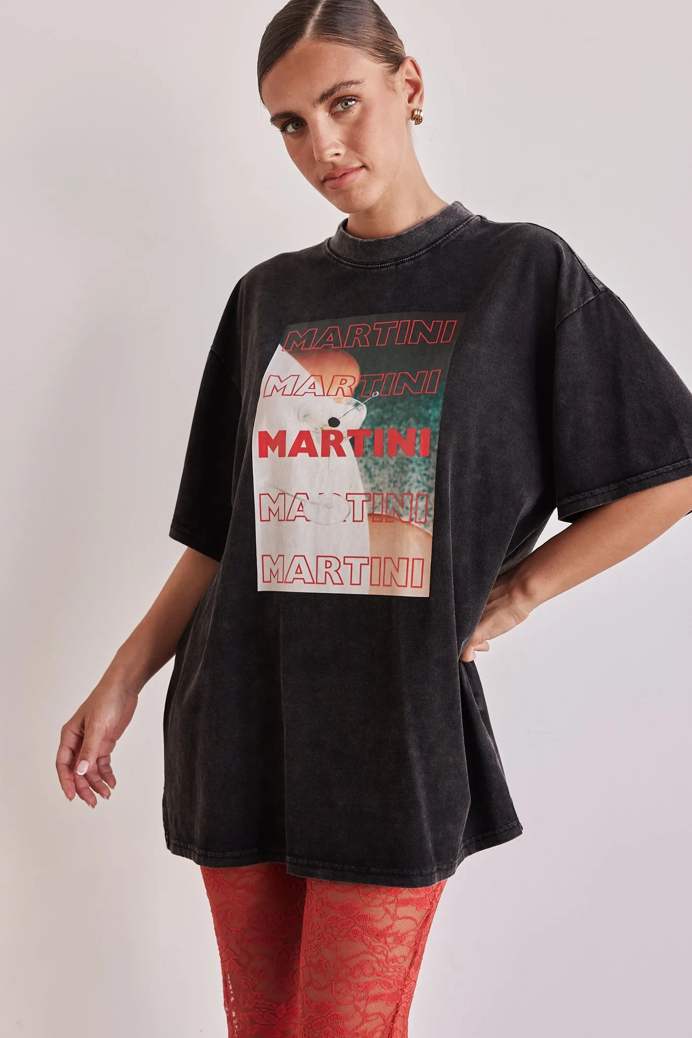 Maxine T-Shirt (Grey) sold by Runway Scout product image thumbnail 2