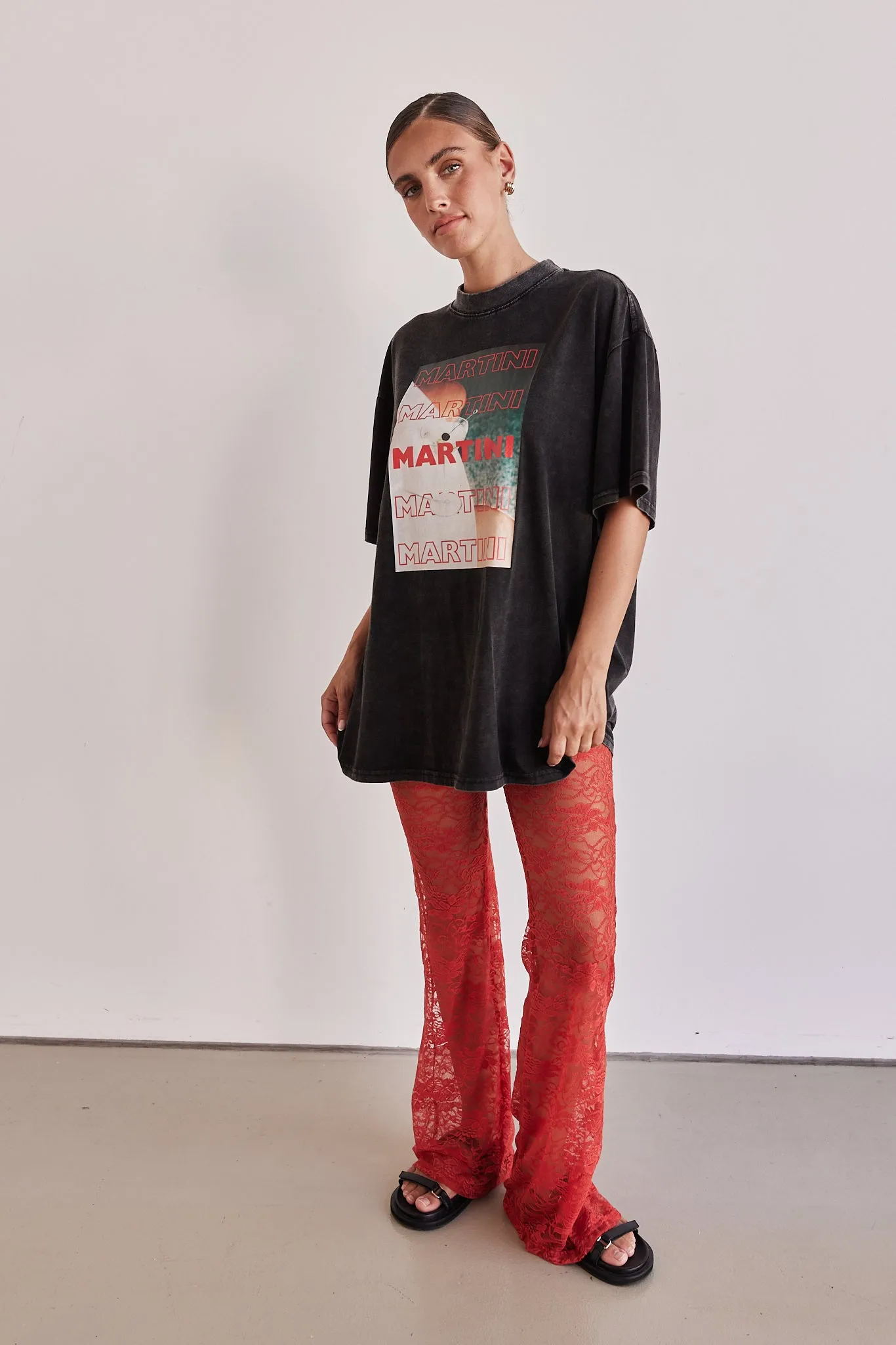 Maxine T-Shirt (Grey) sold by Runway Scout product image thumbnail 4