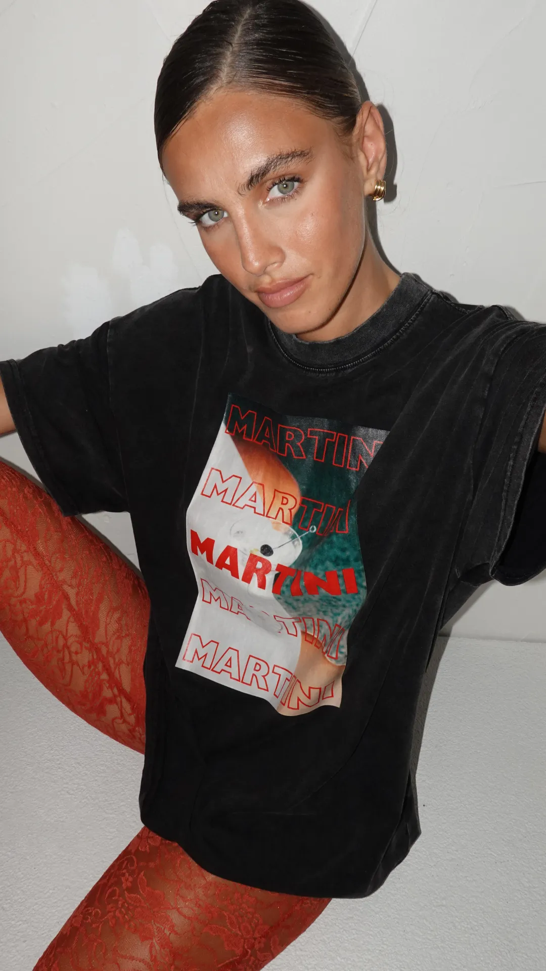 Maxine T-Shirt (Grey) sold by Runway Scout