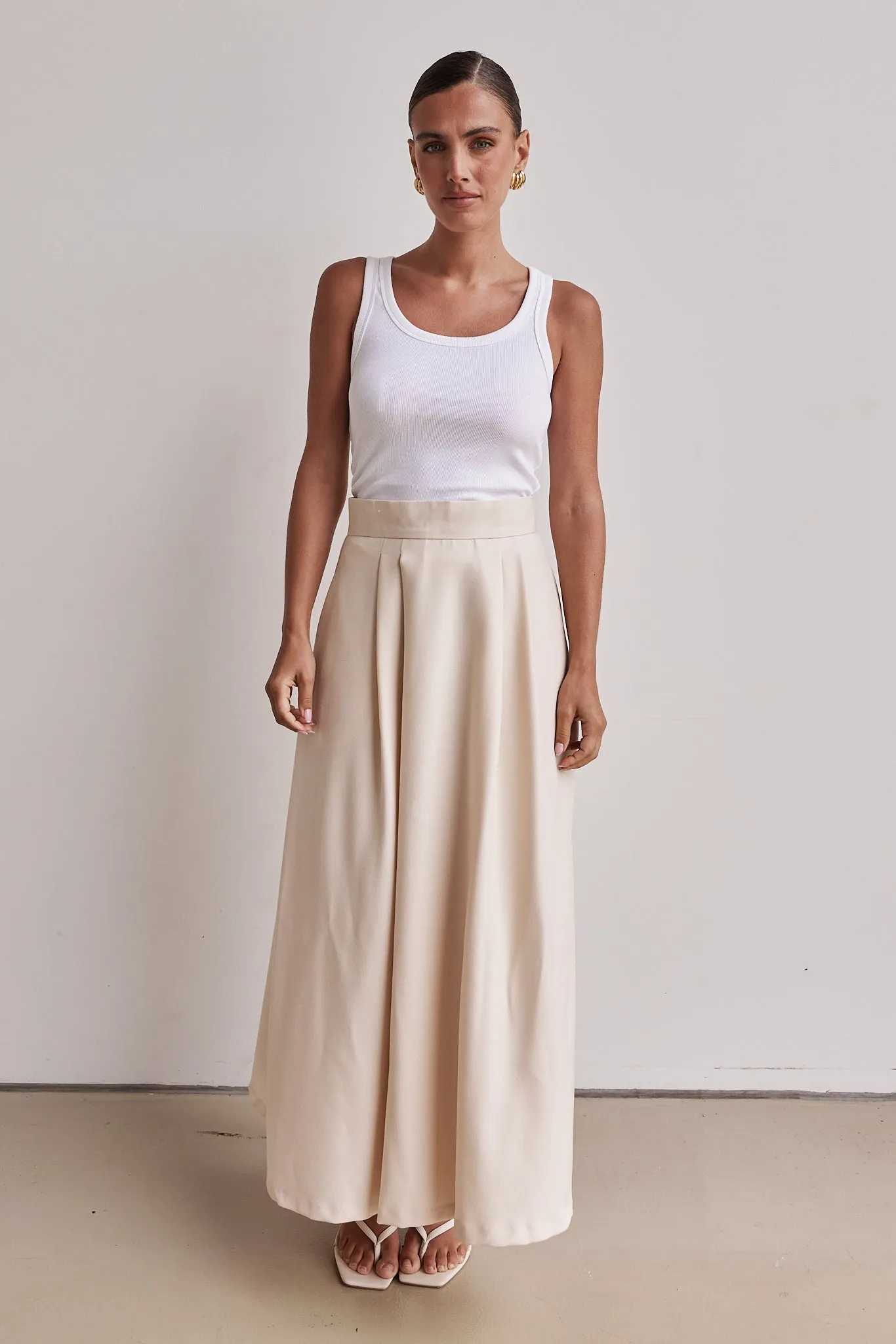 Chiara Skirt (Cream) sold by Runway Scout product image thumbnail 2