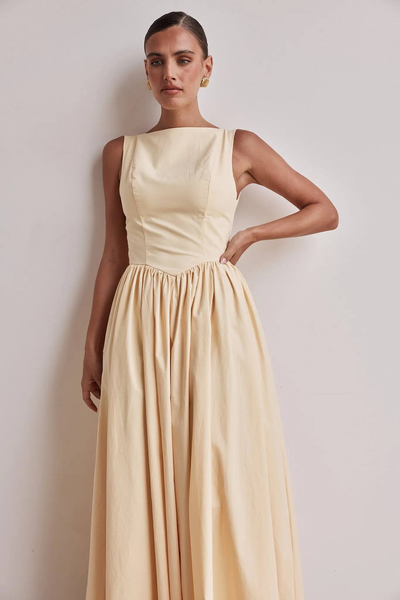 Devin Maxi Dress (Yellow) sold by Runway Scout product image thumbnail 4