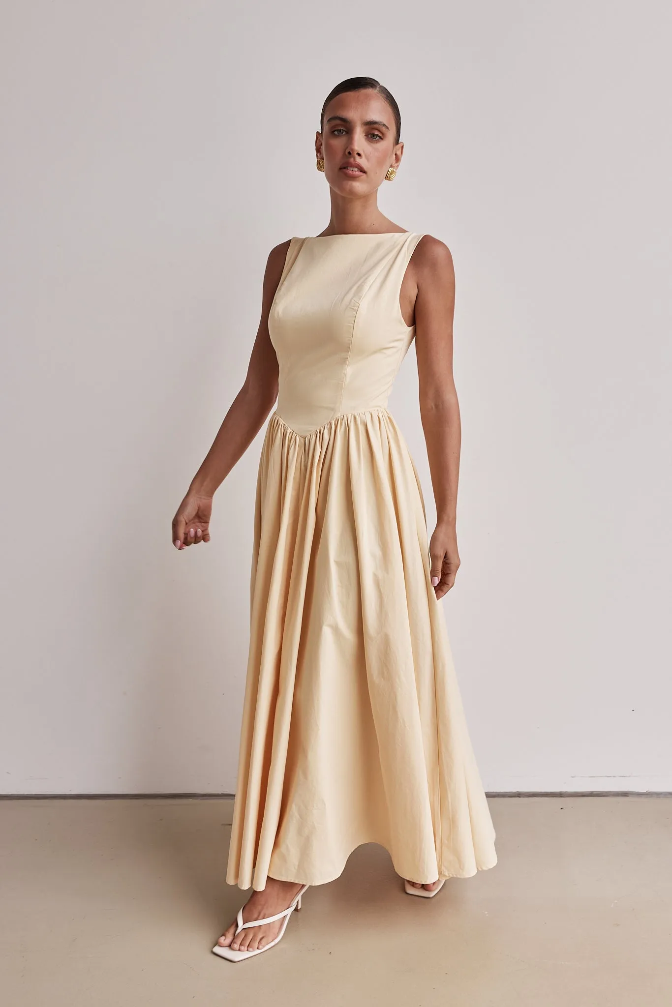Devin Maxi Dress (Yellow) sold by Runway Scout product image thumbnail 2