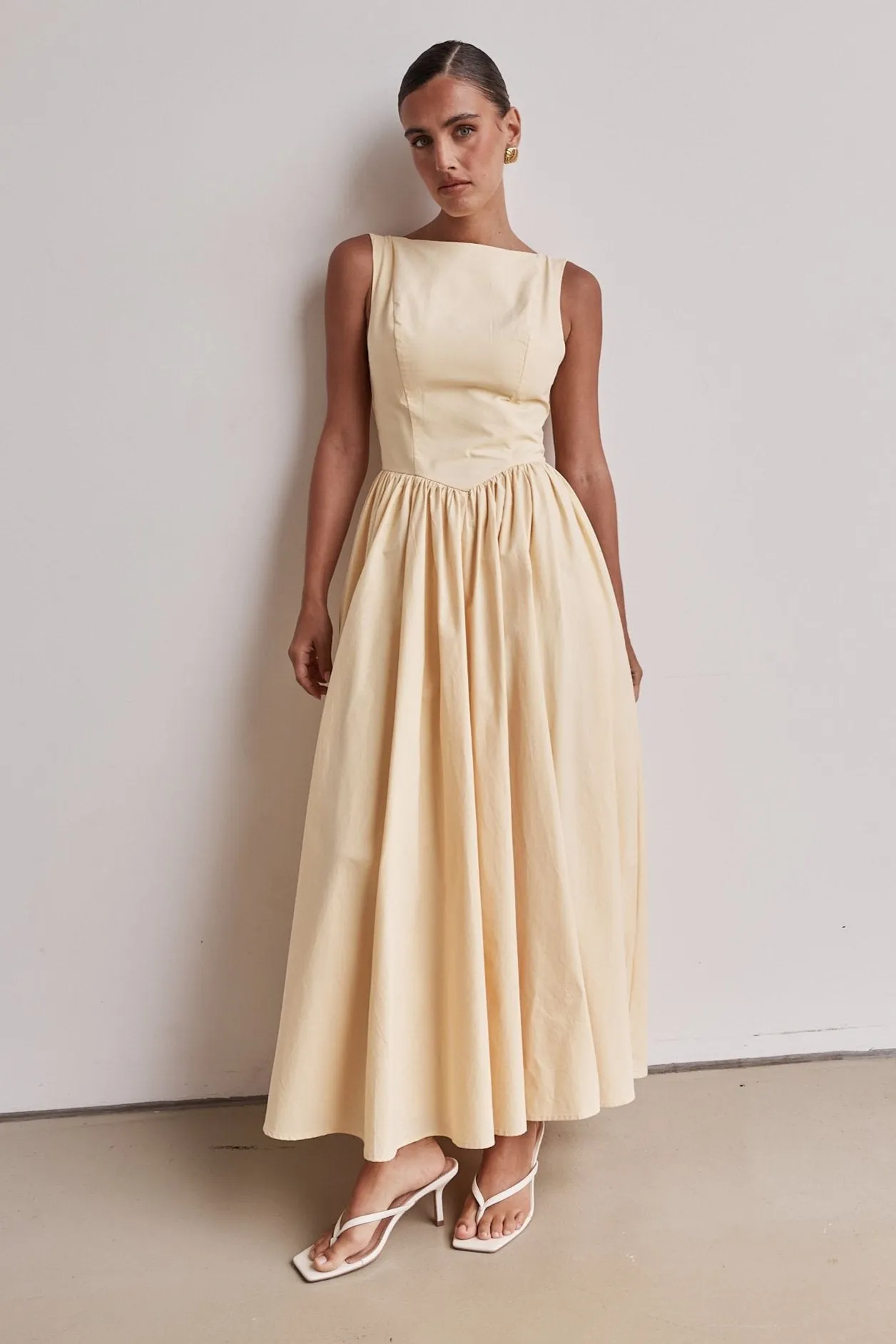 Devin Maxi Dress (Yellow) sold by Runway Scout product image thumbnail 3