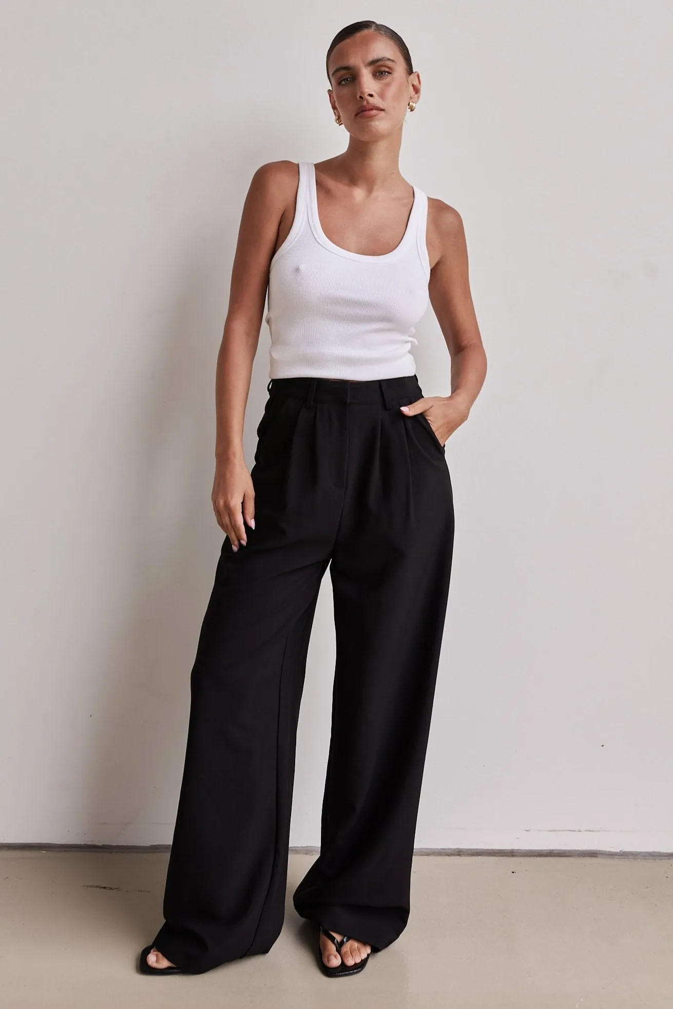 Logan Pant (Black) sold by Runway Scout