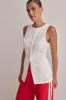 Elliott Vest (White) sold by Runway Scout