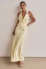 Meadow Maxi Dress (Yellow) sold by Runway Scout