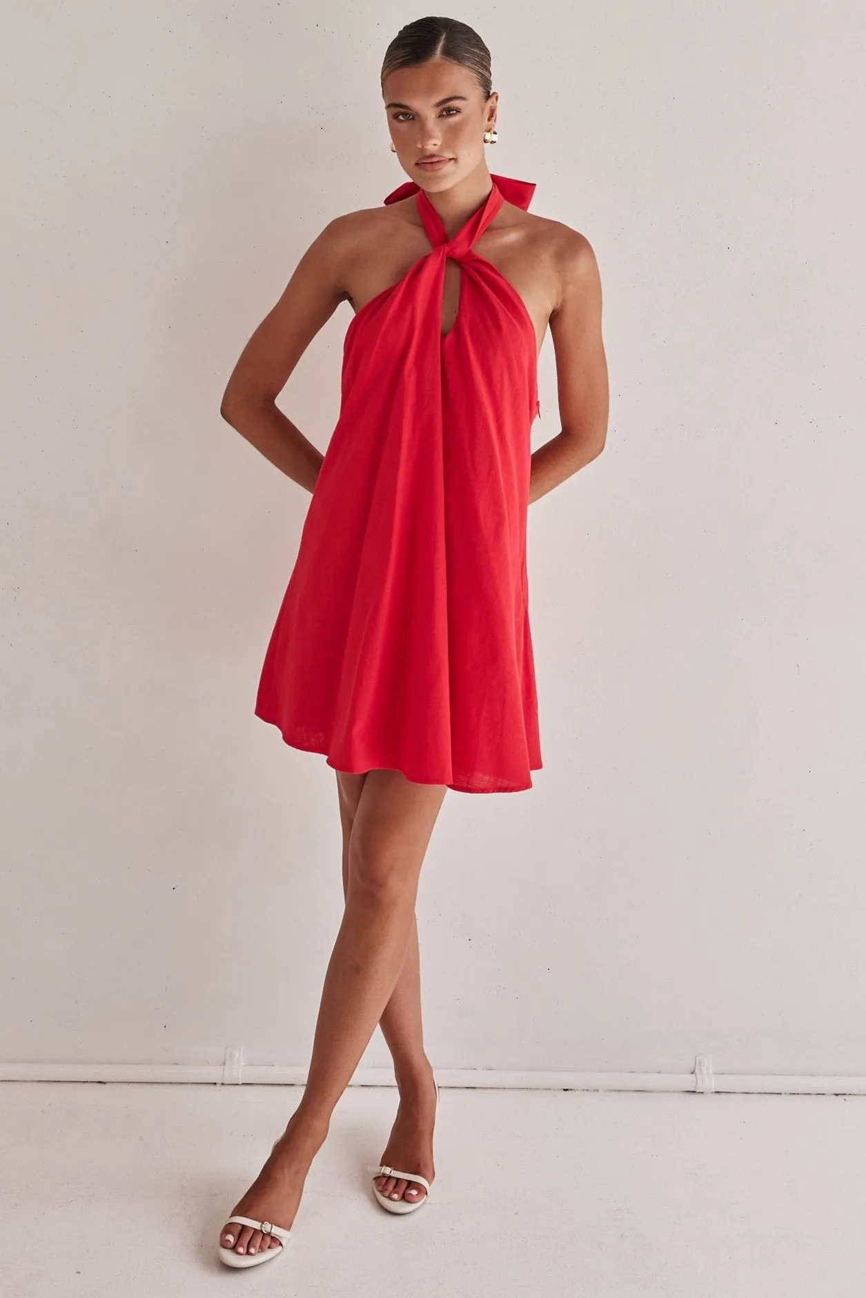 Reese Mini Dress (Red) sold by Runway Scout product image thumbnail 2