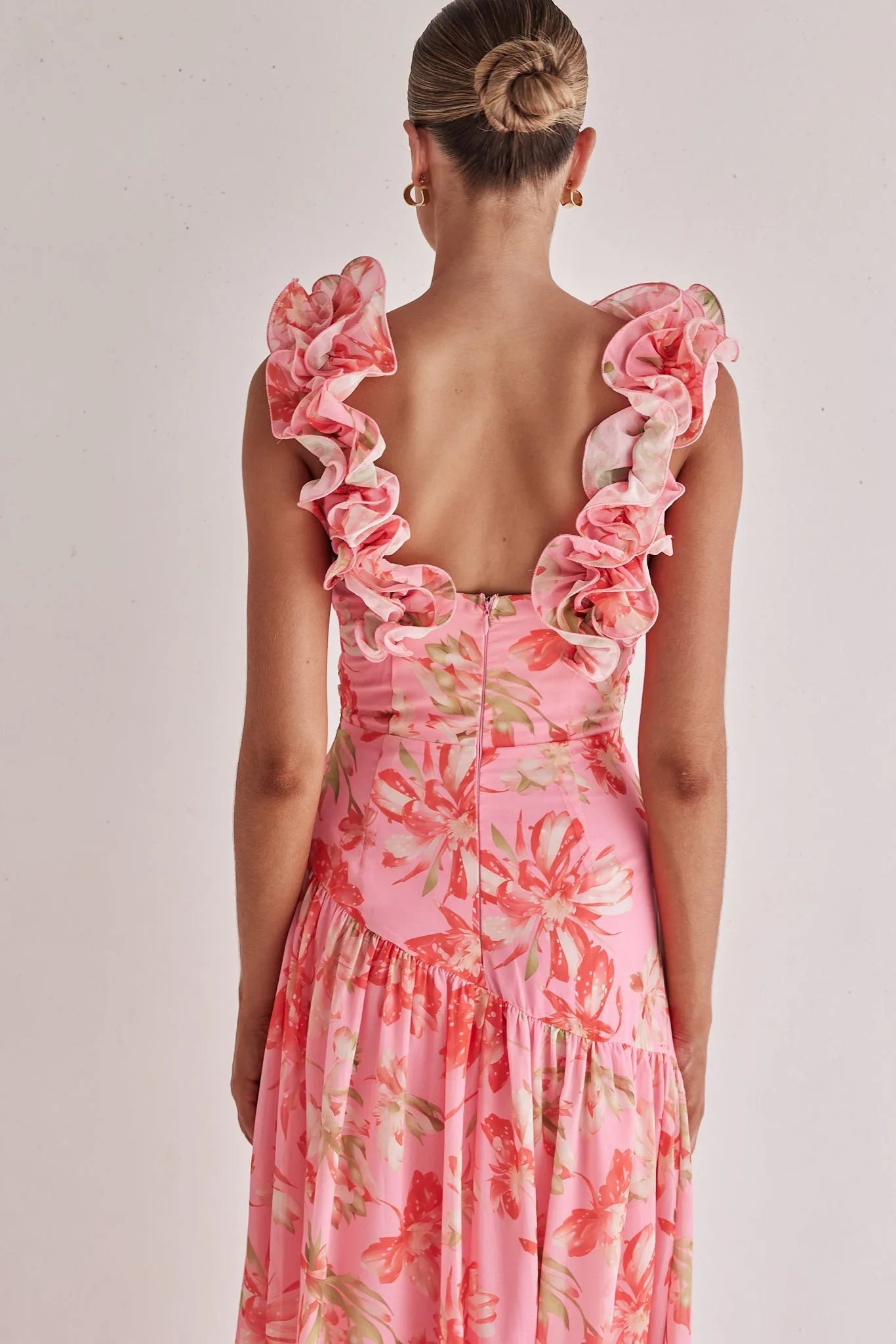 Aurelia Maxi Dress (Pink) sold by Runway Scout product image thumbnail 5