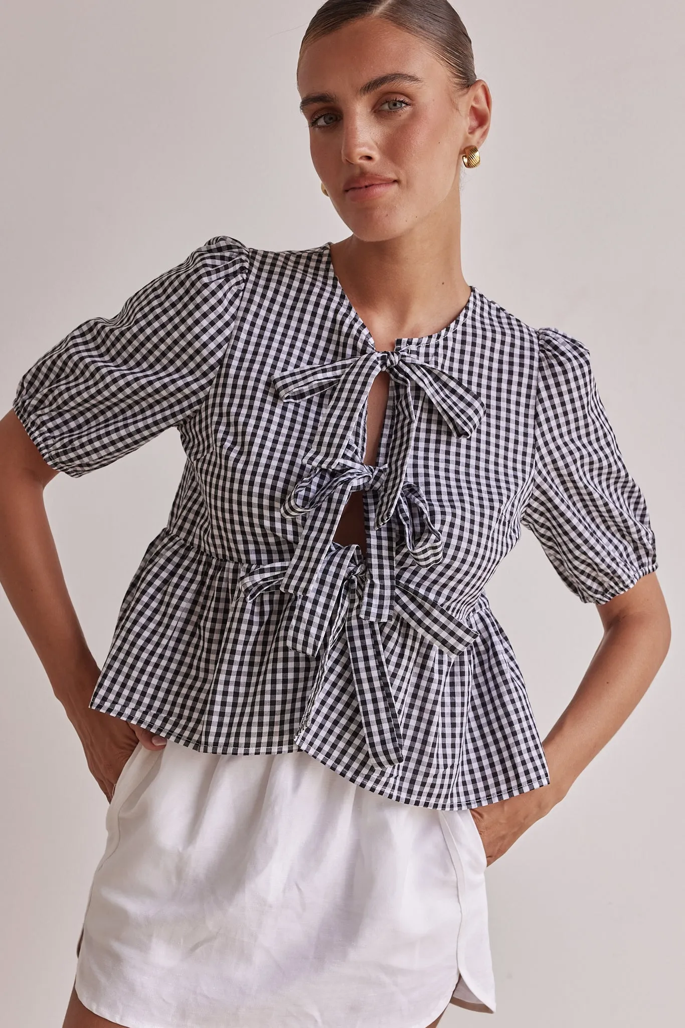 Farley Top (Black) sold by Runway Scout