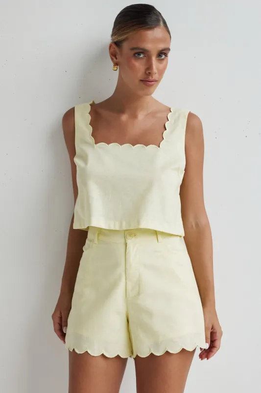 Marlowe Set (Yellow) sold by Runway Scout