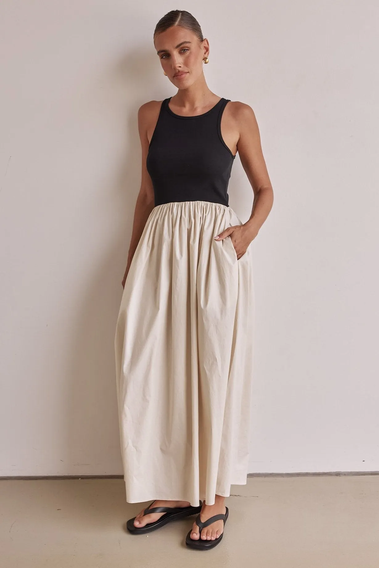 Brynlee Maxi Dress (Black) sold by Runway Scout product image thumbnail 3