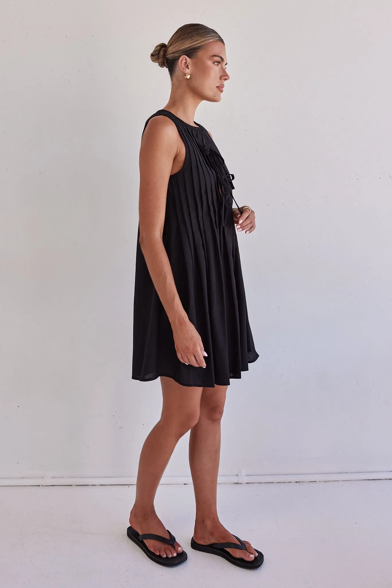 Harper Mini Dress (Black) sold by Runway Scout product image thumbnail 5