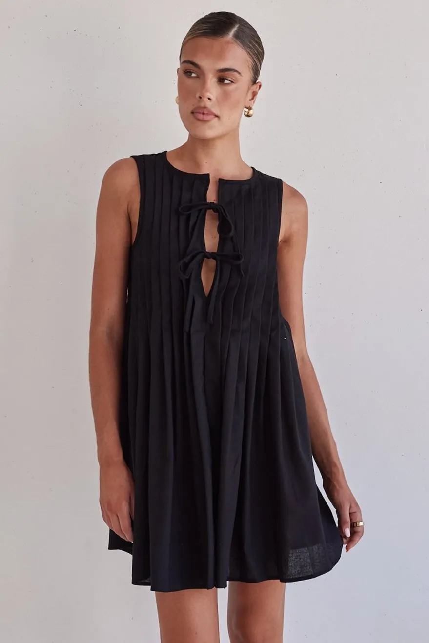 Harper Mini Dress (Black) sold by Runway Scout product image thumbnail 2