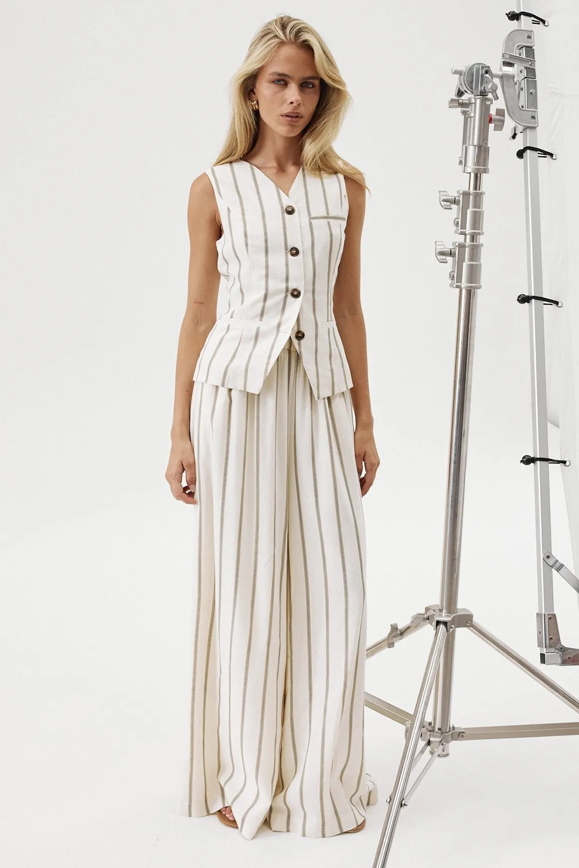 Billie Pant (Stripe) sold by Runway Scout product image thumbnail 4