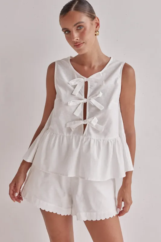 Kayah Set (White) sold by Runway Scout