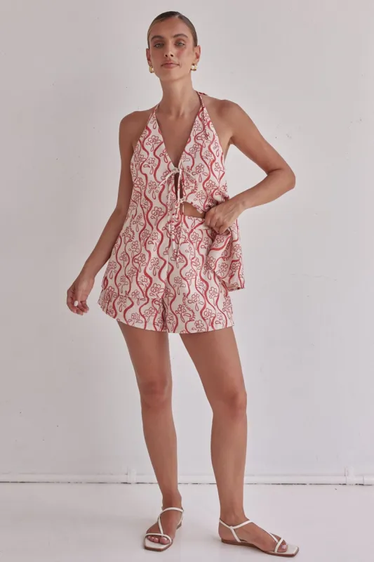 Yolanda Shorts (Beige) sold by Runway Scout