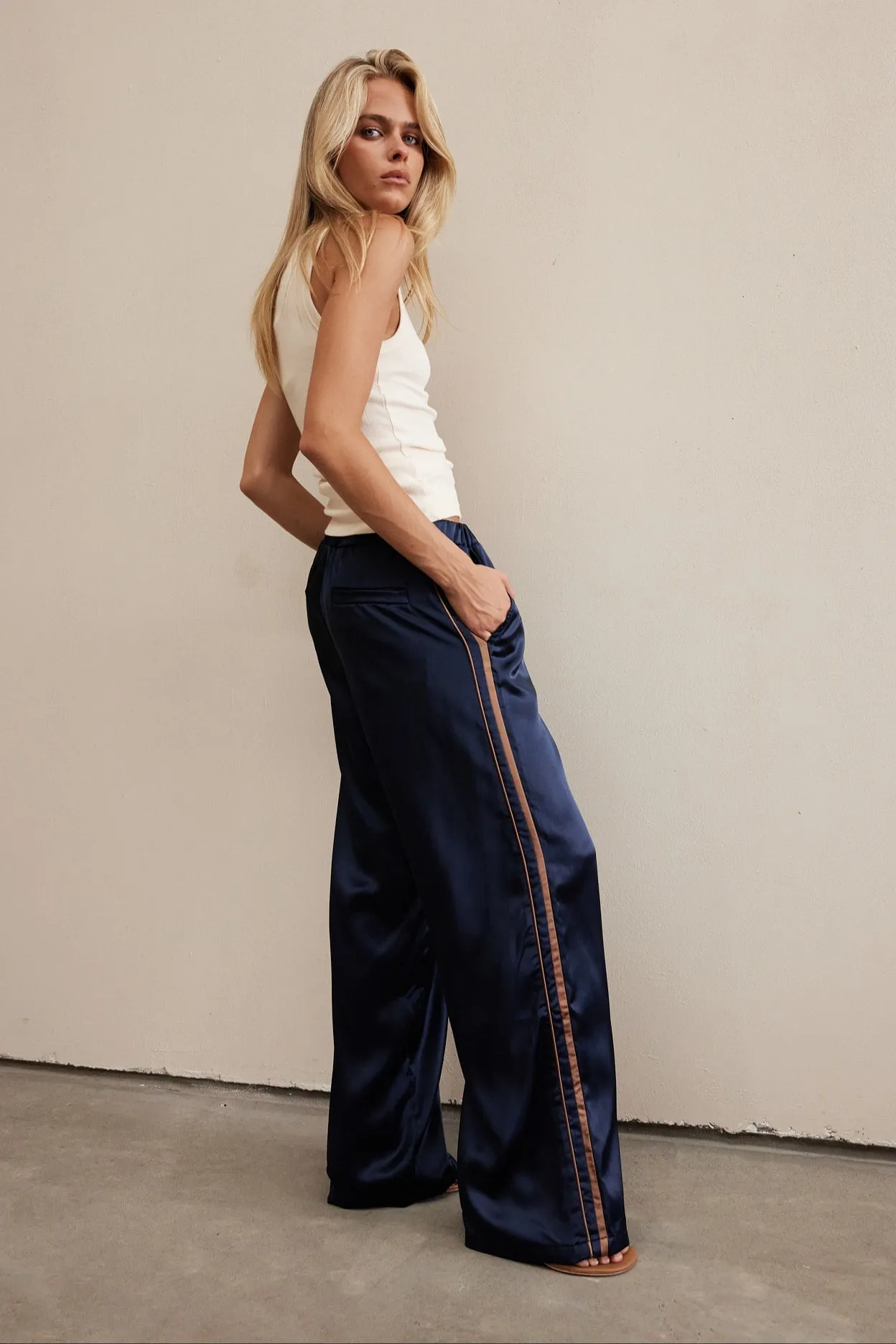 Hudson Pant (Navy) sold by Runway Scout