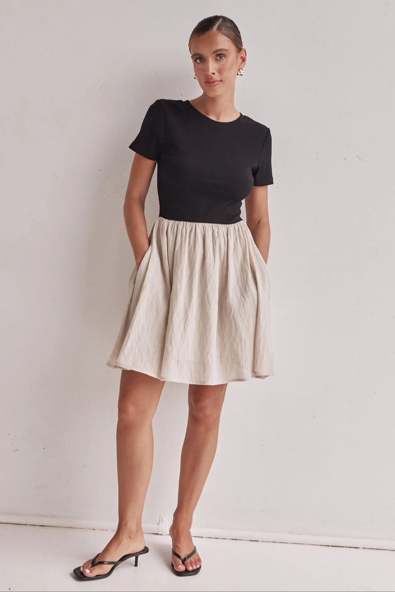 Tamsin Mini Dress (Black) sold by Runway Scout product image thumbnail 2