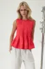 Kai Top (Red) sold by Runway Scout